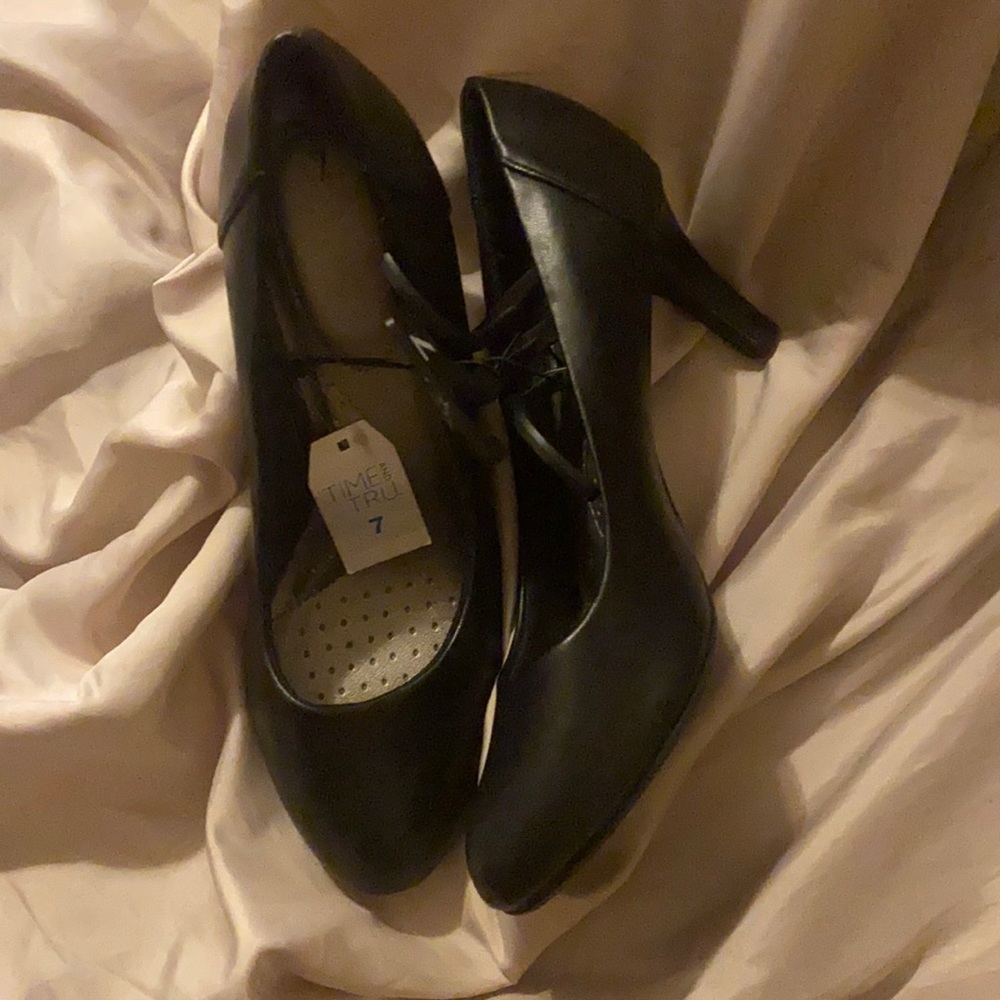 Black heels